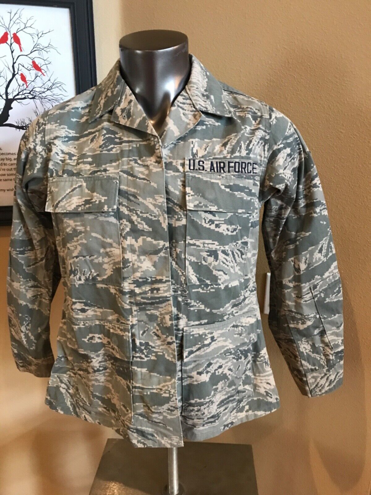 US AIR FORCE Combat Uniform Field Military Jacket Digital US AIR FORCE Combat Uniform Field Military Jacket Digital