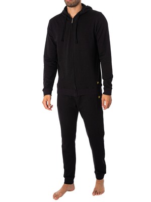 

Мужской комплект для отдыха Lyle - Scott Earl на молнии, черный