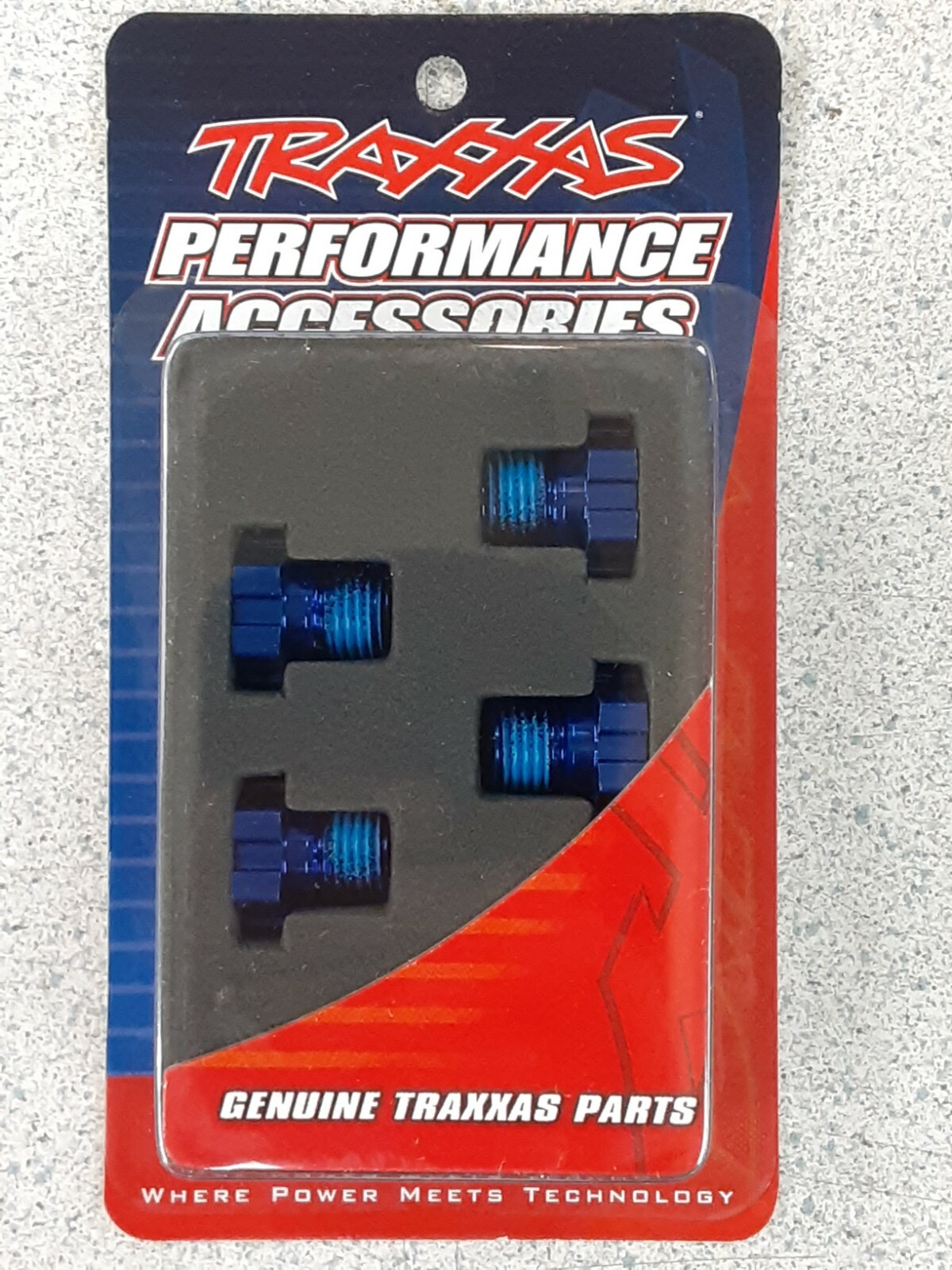 Traxxas 8654 17mm Splined Wheel Hub Hex Blue New!! | eBay