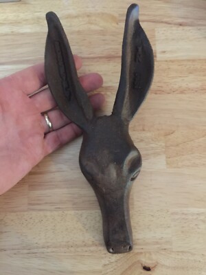 FDR Franklin Delano Roosevelt Boot Jack Metal Mule 2LB Donkey Democrat Collector