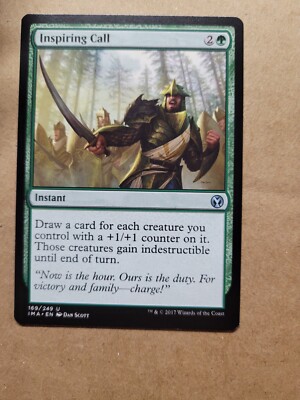 Magic the Gathering MTG Iconic Masters INSPIRING CALL NMLP IMA 169 BULK DISCOUNT