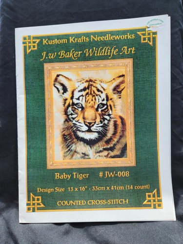 ジャージャービンクス Baby Tiger Kustom Kraft Counted Cross Stitch Chart Pattern