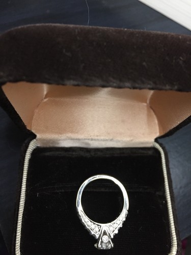 .91CT HEART SHAPED DIAMOND SOLITAIRE W/ACCENTS ENGAGEMENT RING 14K WHITE GOLD