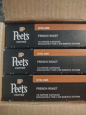 L'OR LOR Coffee Capsules Extra Dark Pack 3 x 10 = 30 Coffee Pods