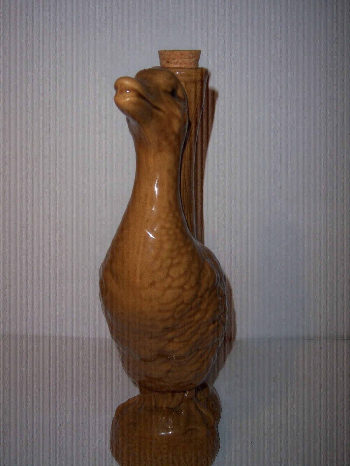 VINTAGE POTTERY DUCK (EMPTY)DECANTER