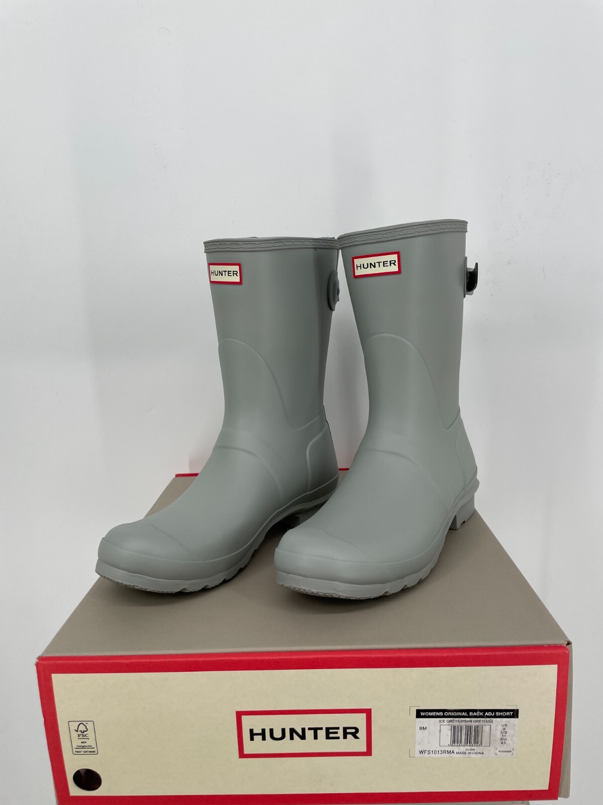 HUNTER WFS1013RMA レインブーツ ORIGINAL BACK ADJUST SHORT Women's Original Back Adjustable Short Rain Boots - Hunter Boots