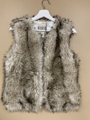 Bb dakota faux fur best sale vest