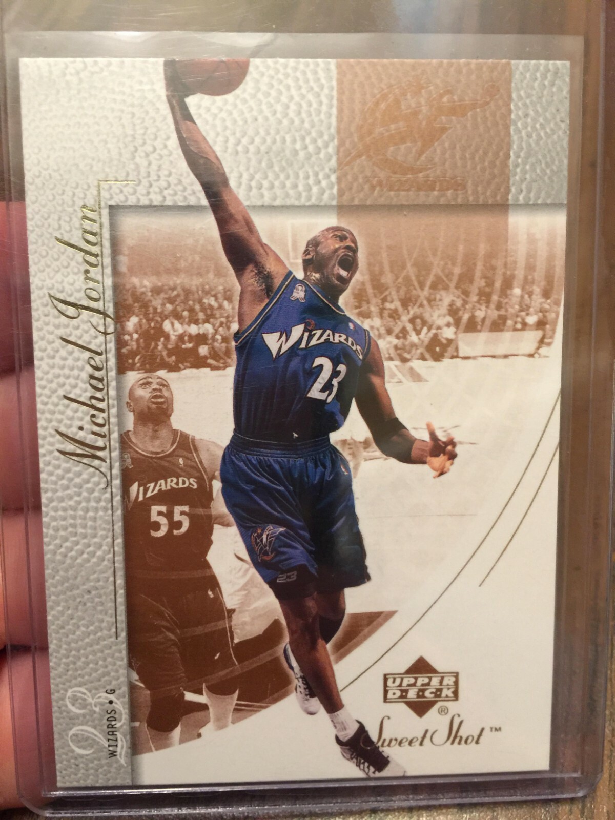 その他 Michael Jordan Upper Deck Sweet Shot 2002-03 Upper Deck Sweet Shot - Michael Jordan #89 for sale