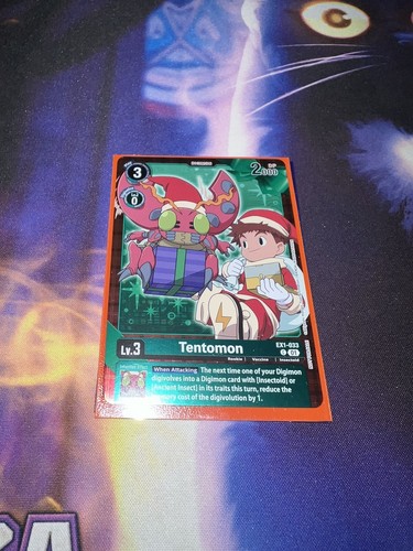 Digimon CCG Singles - Tentomon - EX1-033 - Winter Holdiay Digimon CCG Singles - Tentomon - EX1-033 - Winter Holdiay
