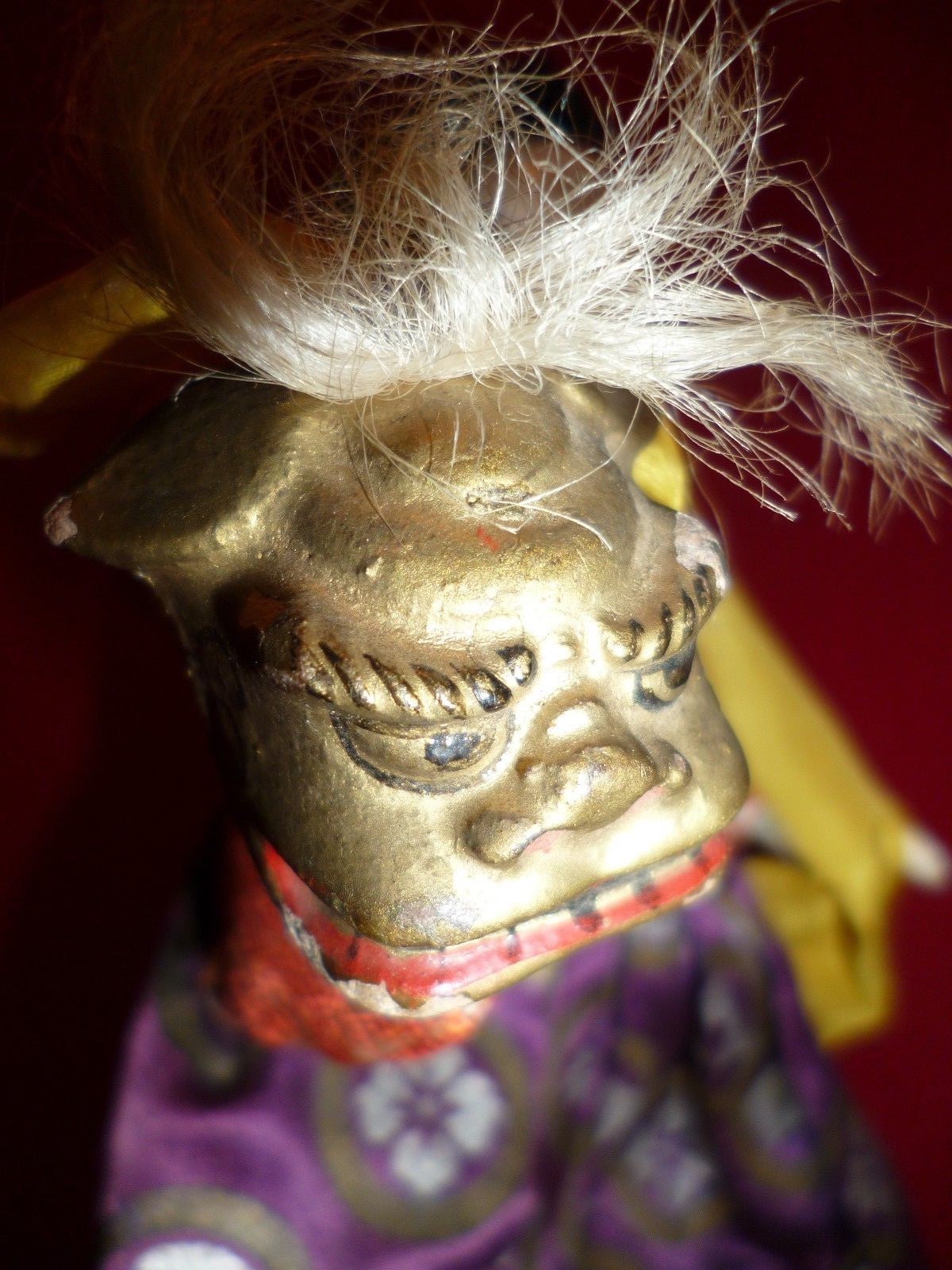 ANTIQUE JAPANESE THEATER PERFORMERS ORIGINAL WOOD BOXES & DISPLAY STANDS