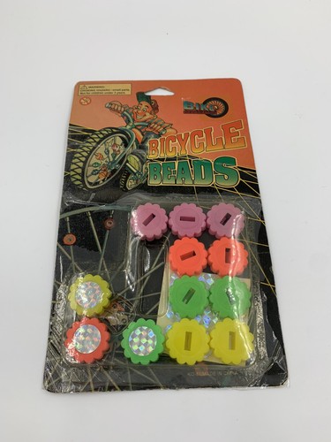Wheel Spoke Beads Bike Decoration New Pack 12 Retro Throwback