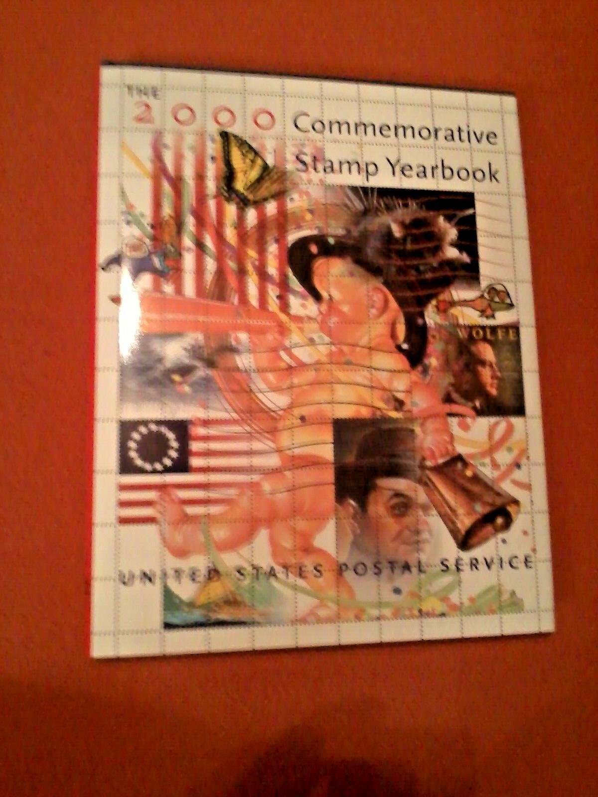 2000 USPS COMMEMORATIVE STAMP ALBUM