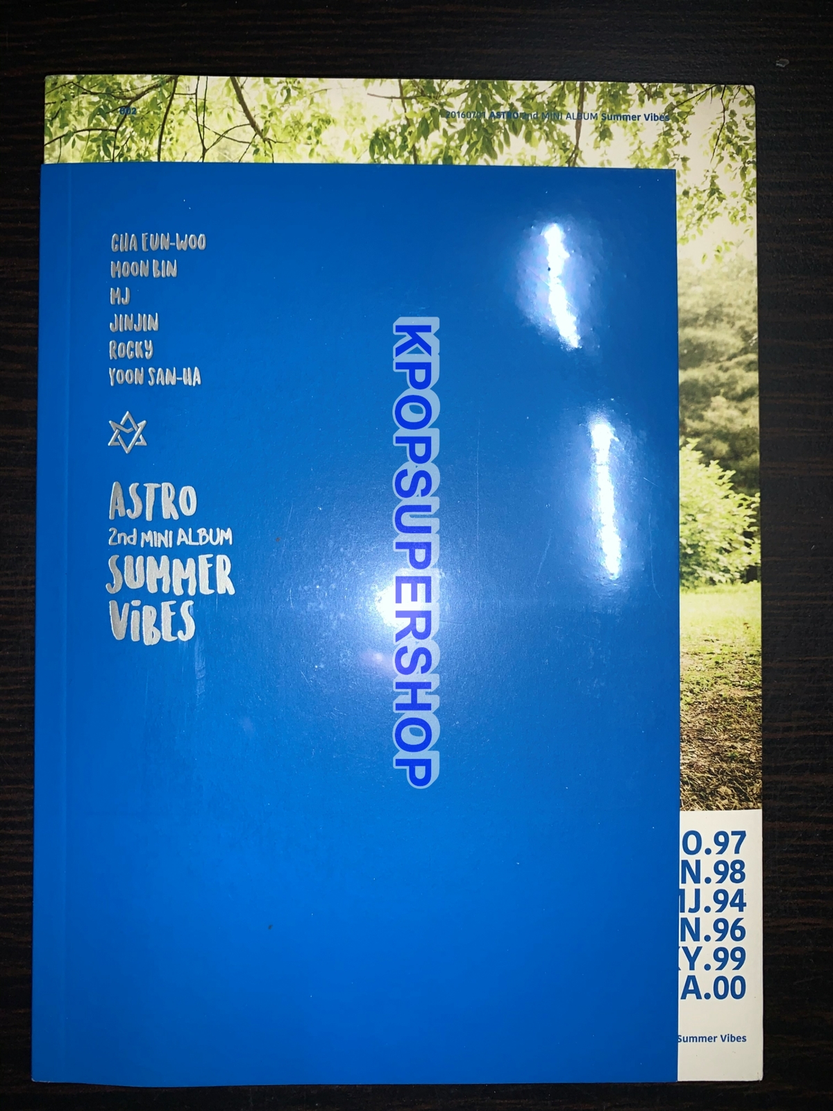 ASTRO 『Summer Vibes』CD Astro 2nd Mini Album Summer Vibes Album CD New Sealed OOP