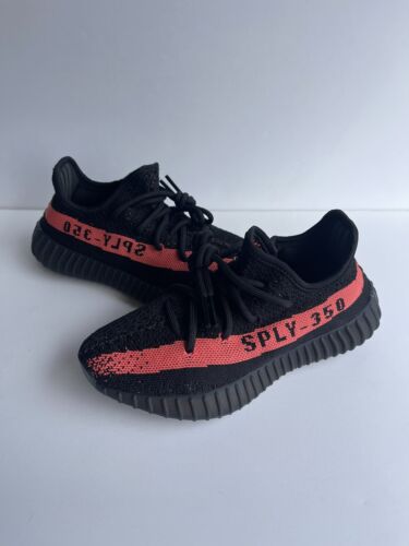 Adidas Yeezy Boost 350 V2 Core Red Black NEW Mens Size 4 Adidas Yeezy Boost 350 V2 Core Red Black NEW Mens Size 4