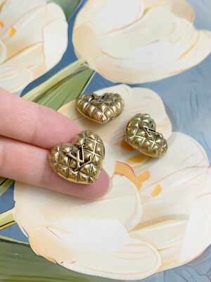 Lot of 3 LV Vintage buttons