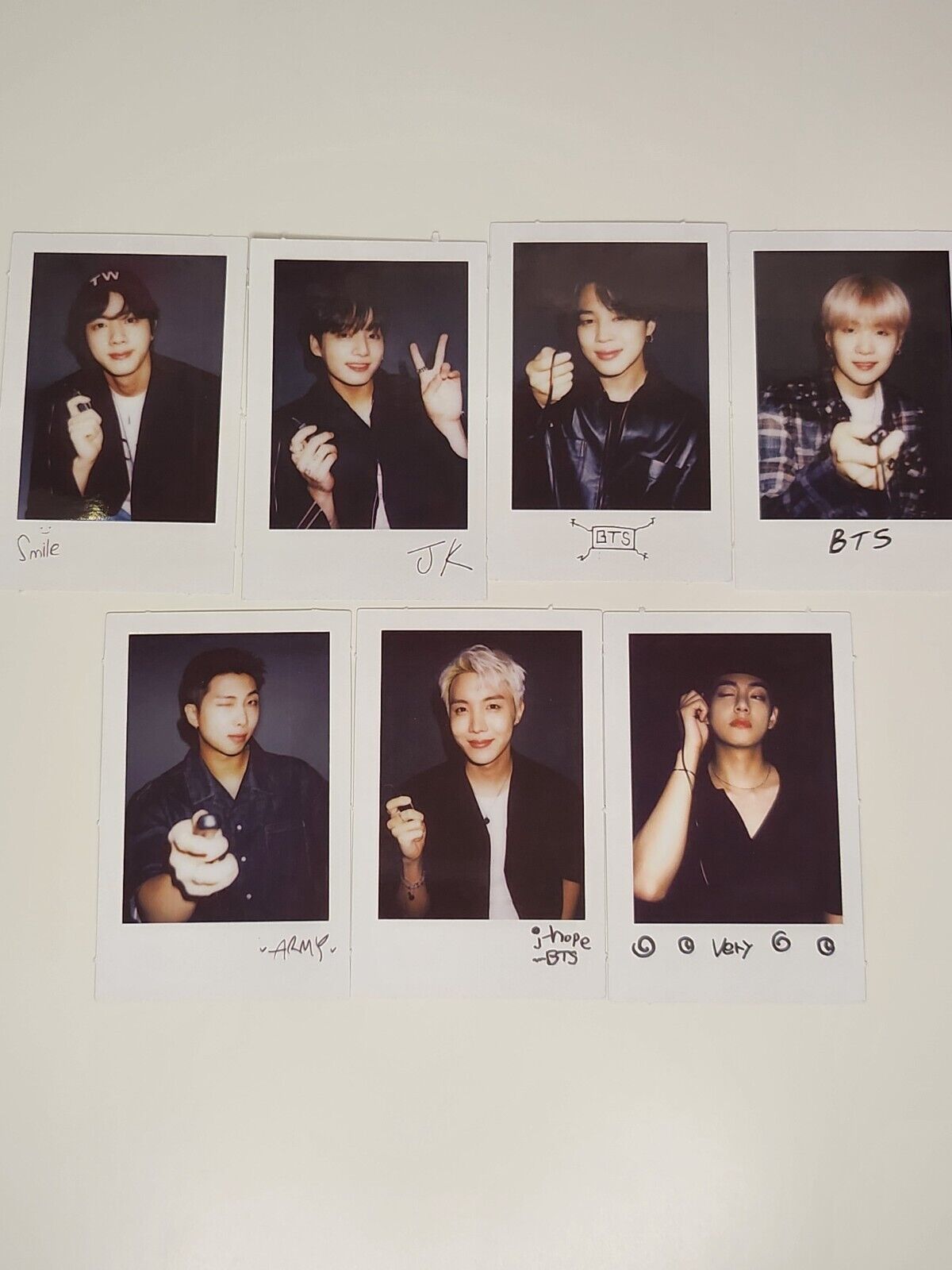 US, OURSELVES, BTS 'WE' PHOTO-FOLIO POLAROID. Authentic BTS US, OURSELVES, BTS 'WE' PHOTO-FOLIO POLAROID. Authentic BTS
