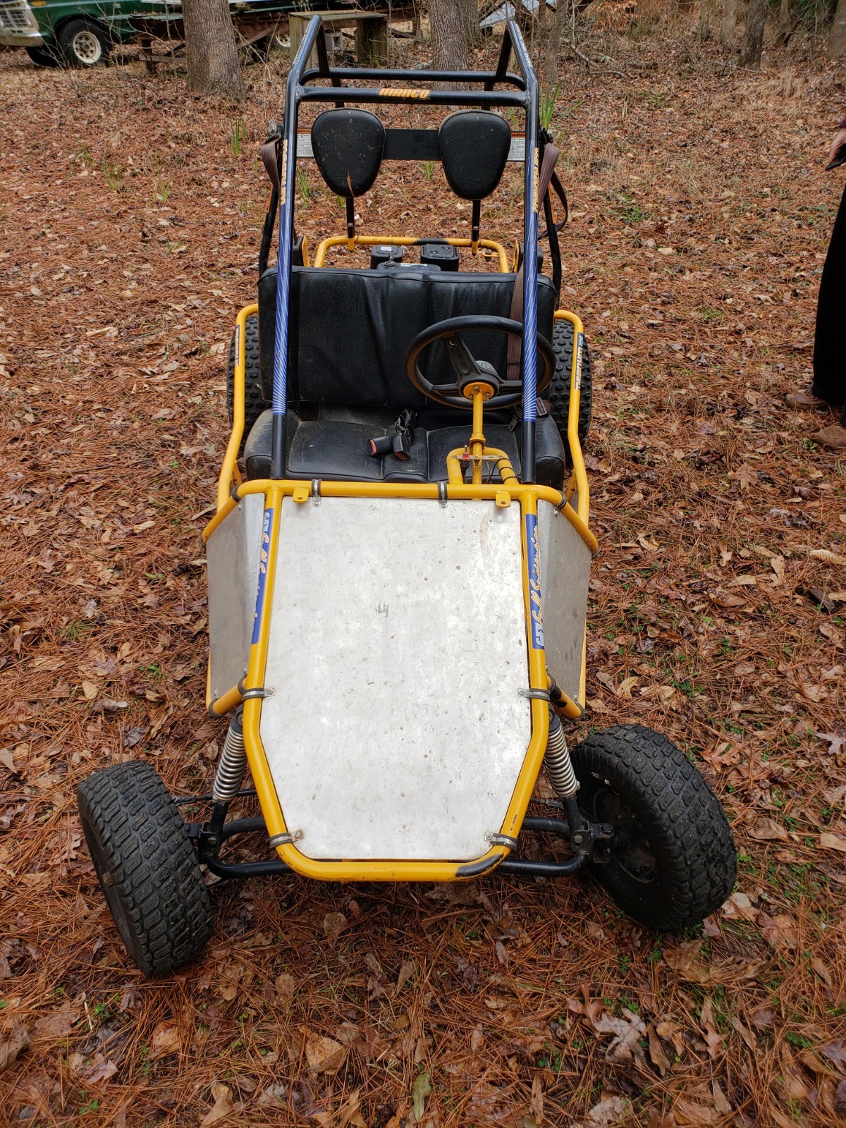 Gas Go Kart with New Engine