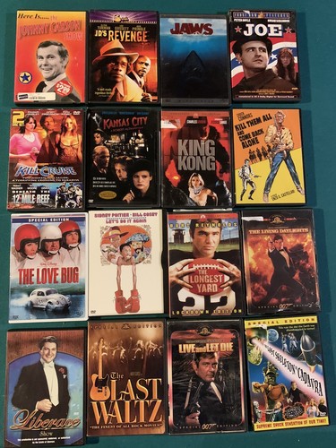 #6 1970's Classic DVD Lot YOU PICK CHOOSE $4Total Shipping See Menu Bar