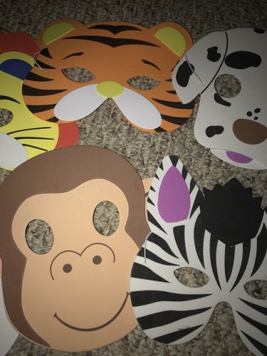 Lot Of Pretend Play Dress Up Animal Masks