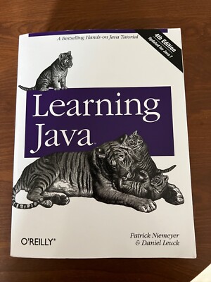 Learning Java : A Bestselling Hands-On Java Tutorial (O'Reilly 4th Edition)