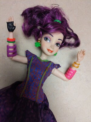 Disney Descendants MAL Neon Lights Up Doll~Loose for Play~Display~OOAK