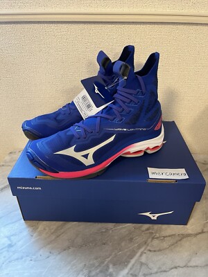 MIZUNO Volleyball Shoes WAVE LIGHTNING NEO V1GA2002 Blue Pink Unisex Japan New