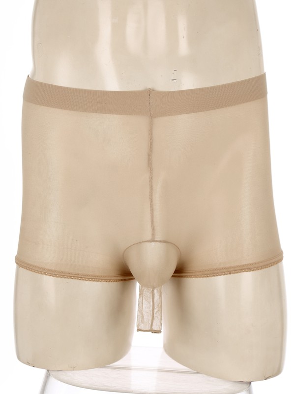 Herren Transparente Boxershorts Mit Offen-Penishlle Durchsichtige  Unterhosen | eBay