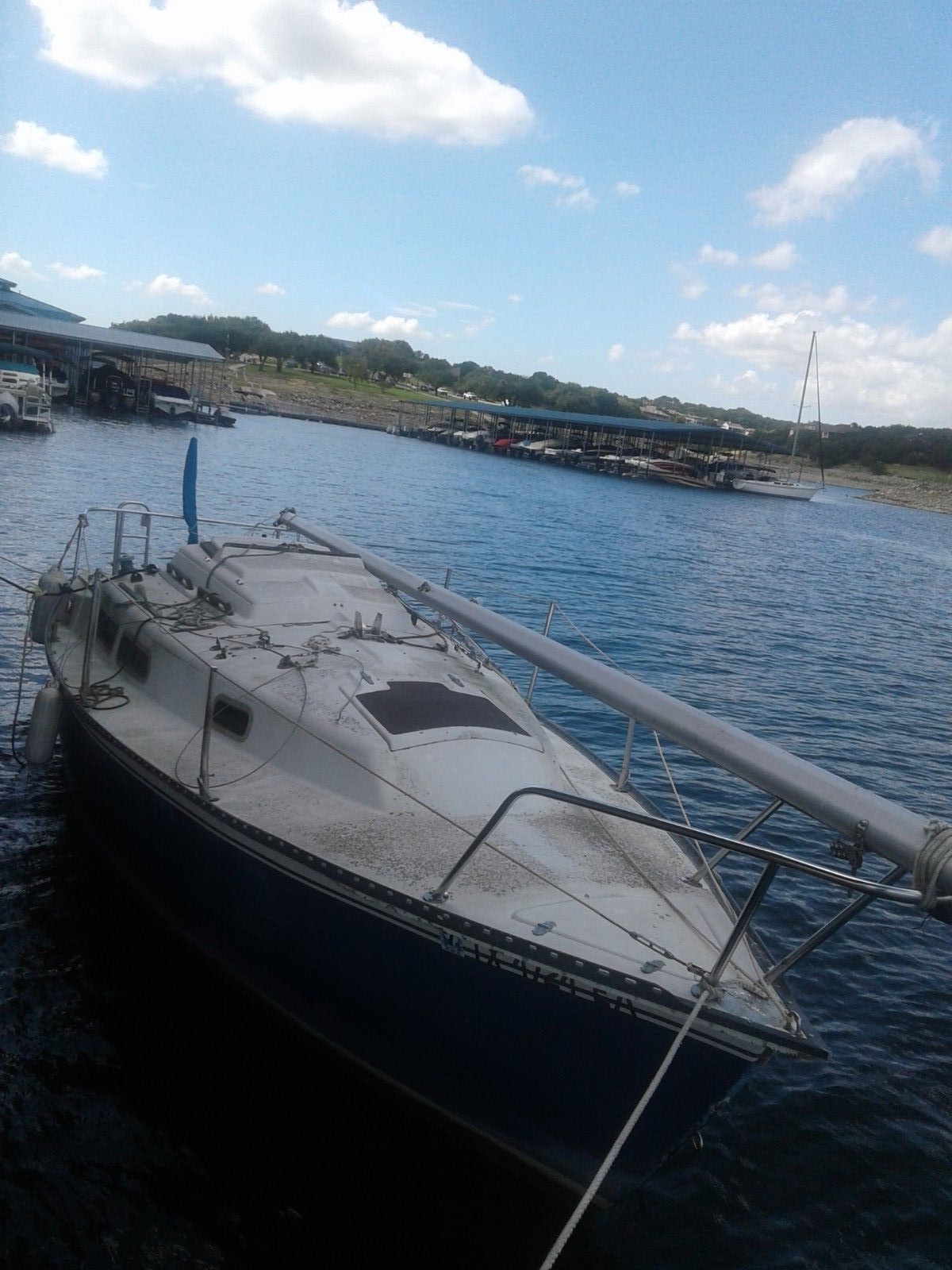 1982 Neptune 24' Sailboat & Trailer - Texas