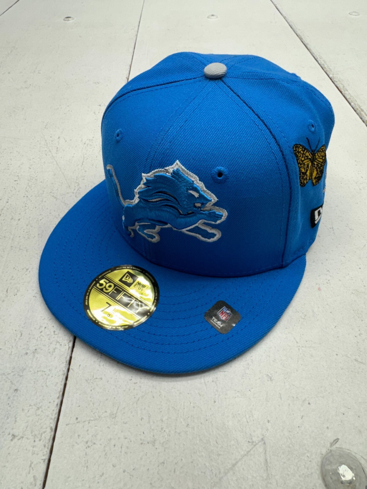 NEW ERA×LIONS 59FIFTY ALLOVER AIR FORCE Detroit Lions Basic Blue 59FIFTY Fitted Hat – New Era Cap