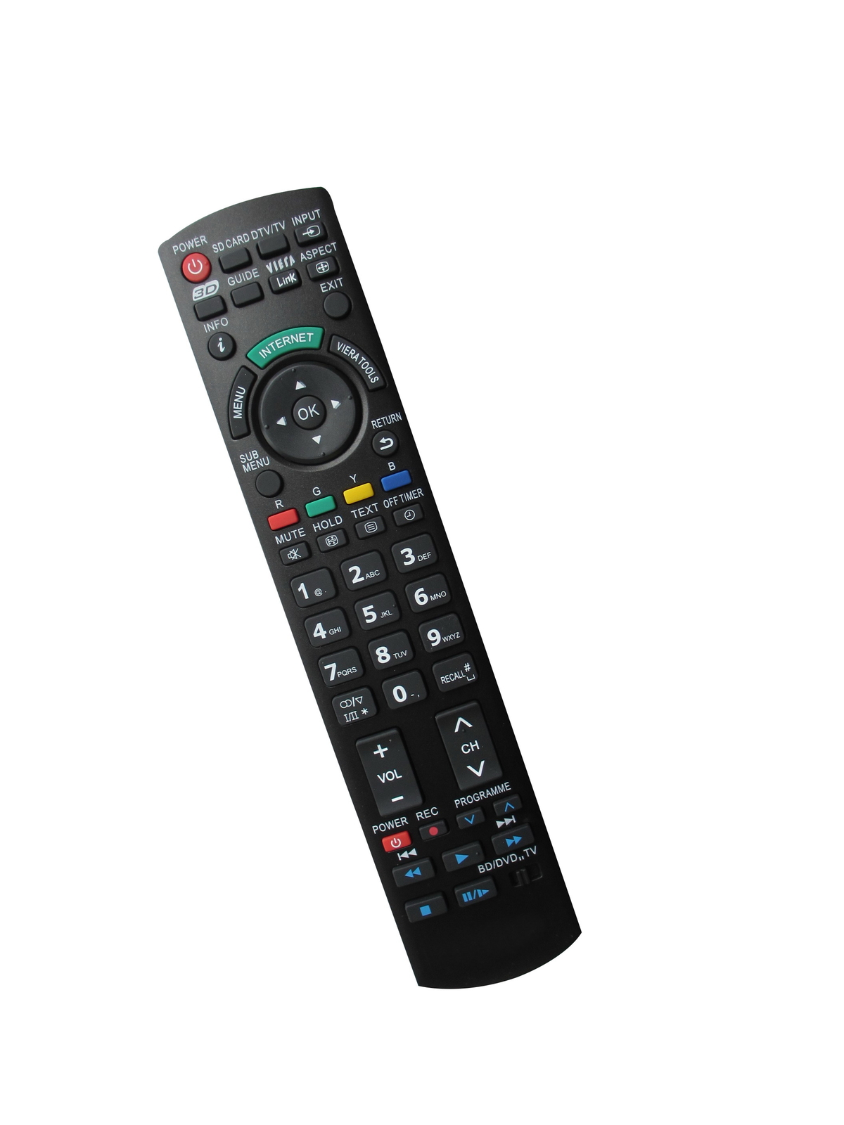 BELIFE® Telecomando adatto per Panasonic TV TX-55HX700E | TX-55HX702E | TX-55HX712E | TX-55HXW704 | TX-65HX700E