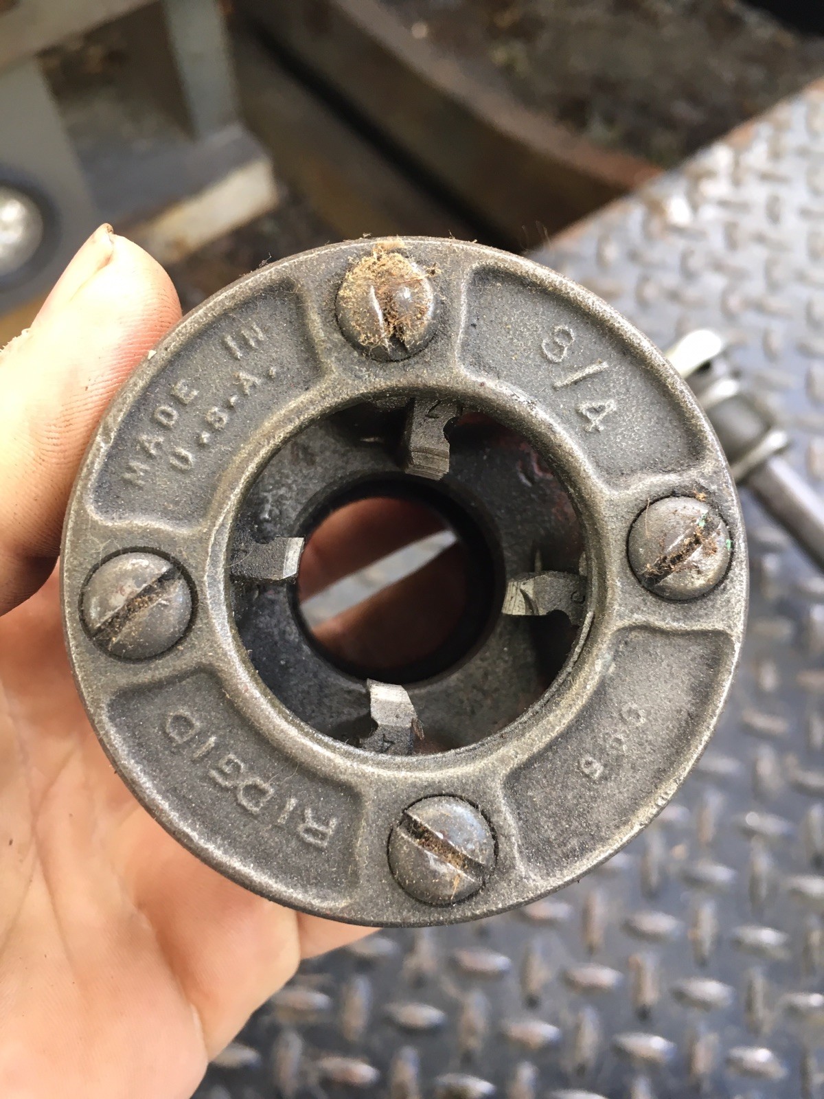 Ridgid R-00 Pipe Threading Die 3/4