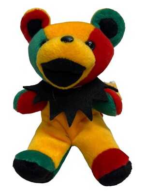Grateful Dead Irie Beanie By Liquid Blue 7  Vintage 1998 Plush  #954