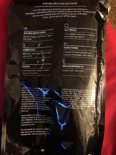 Pure Romance Blush Collection - Blind Date NEW