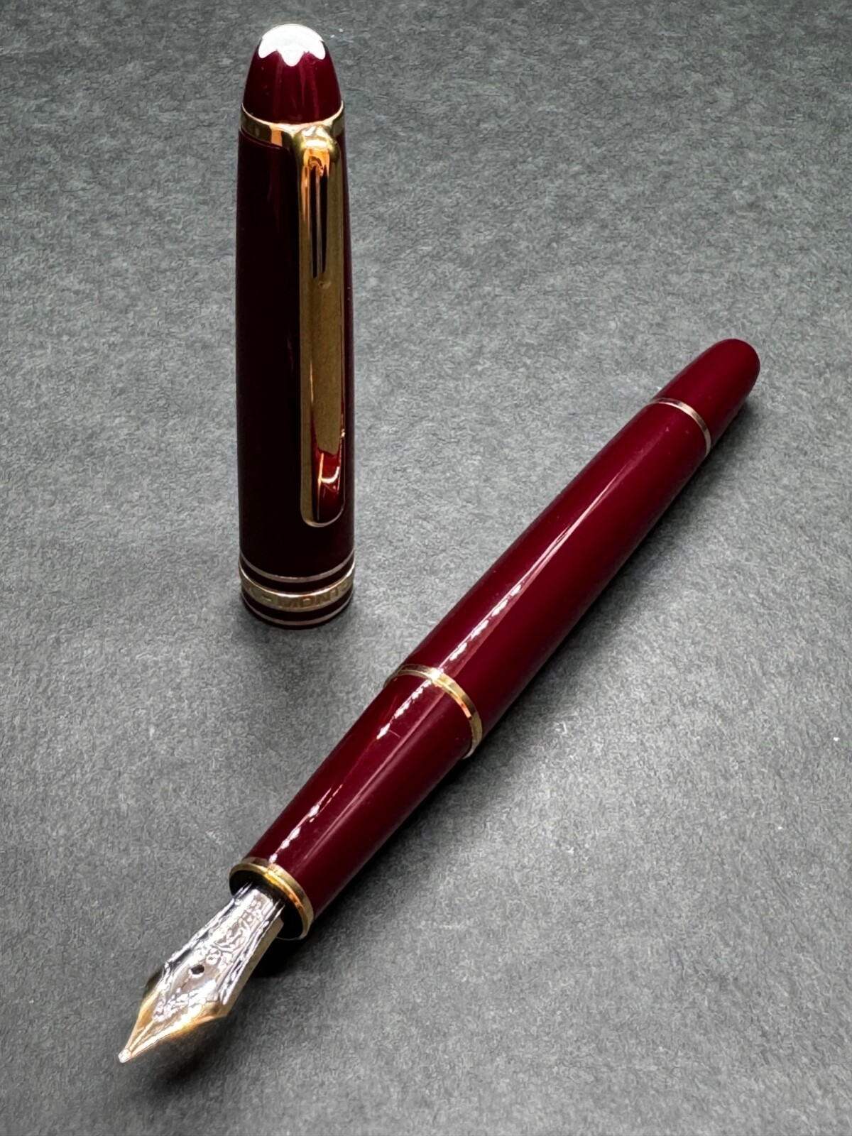 MONTBLANC Meisterstück classic バーガンディ Vintage Burgundy Montblanc Meisterstuck Classique 144