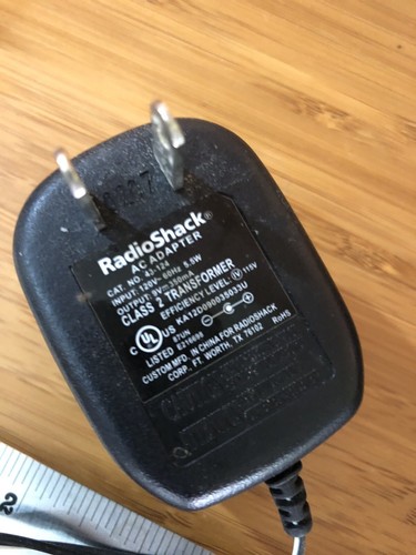 Radio Shack 900 MHz Wireless Intercom W/Audio & Weather Radio Input 1 Unit +AC