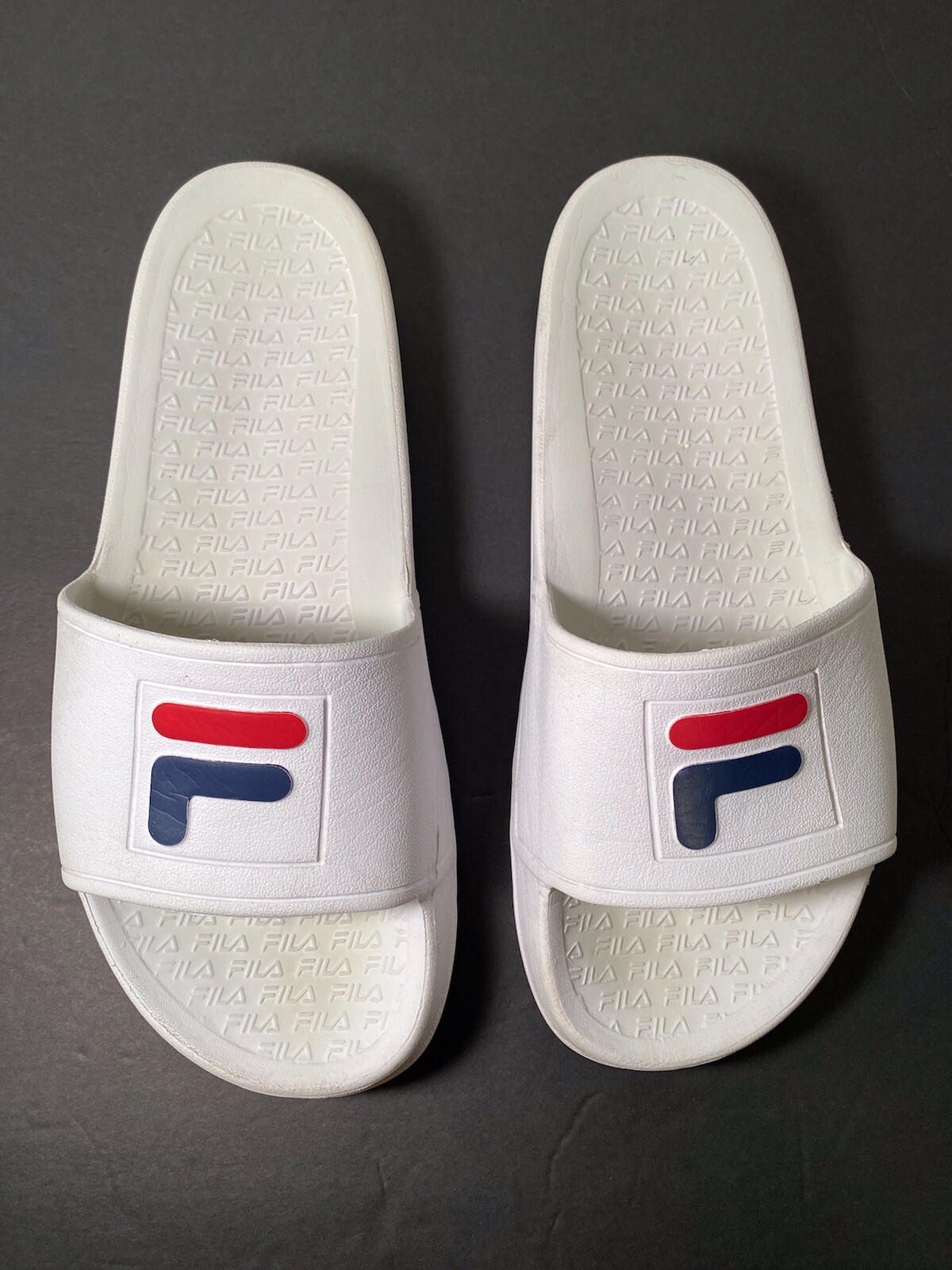 fila slip on sandals