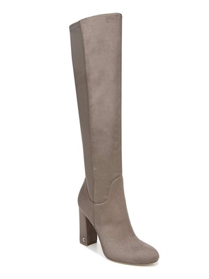 

CIRCUS By Sam Edelman Женские серые ботинки на каблуке с миндалевидным носком и застежкой-молнией, размер  м, Серый, G6819F1