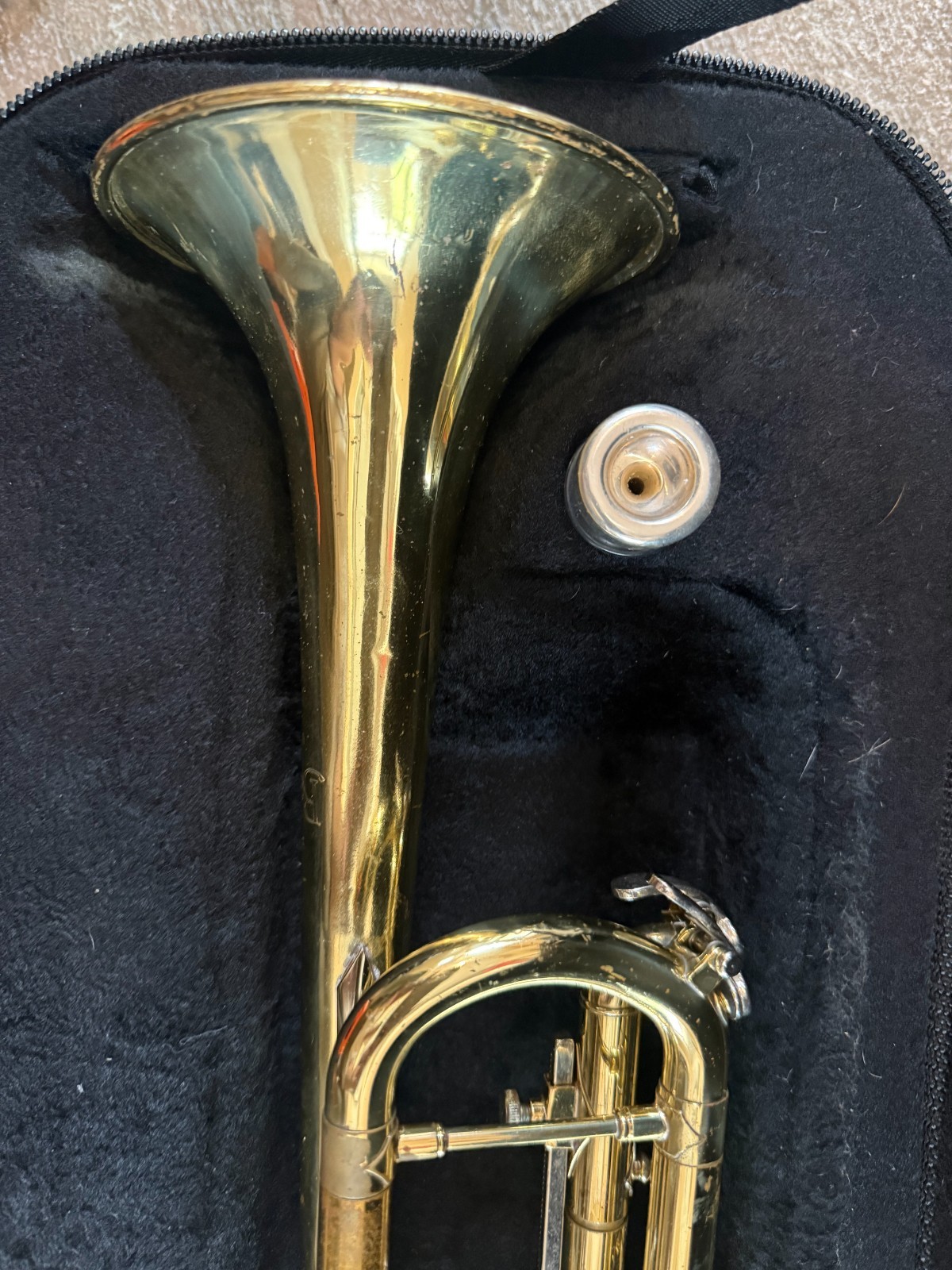 Bach TR300 TRUMPET with mouthpiece and case. Made in USA | eBay