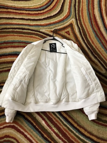 The Weeknd x Alpha industries Rare starboy White bomber Jacket Sold out Size-XXL