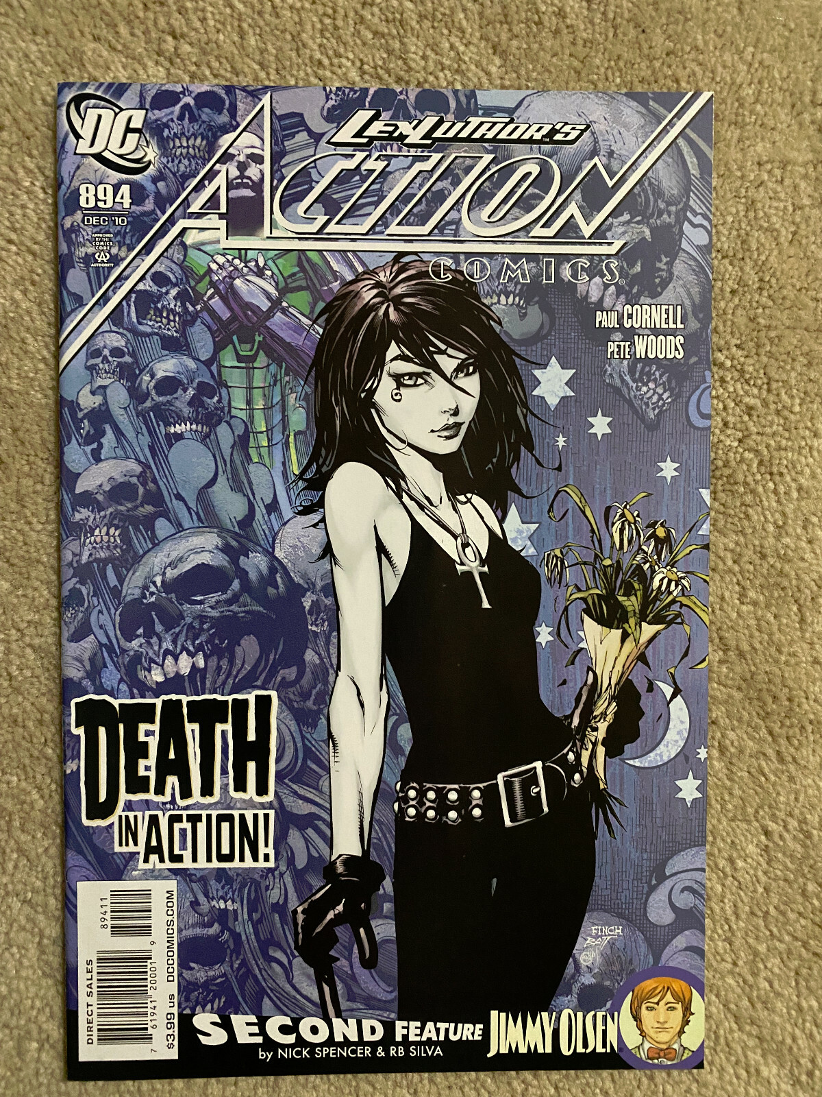 DC COMICS ACTION COMICS #894 (2010) Featuring DEATH of the DC COMICS ACTION COMICS #894 (2010) Featuring DEATH of the