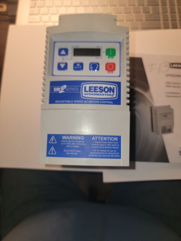Leeson Speedmaster Sm2 Drive174611.00 2.2kw/3hp  1,3ph In /3ph Out  New In  Box