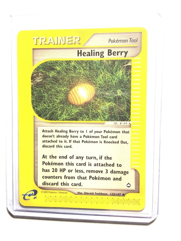 Healing Berry Pokemon Cards Find Pokemon Card Pictures With Our