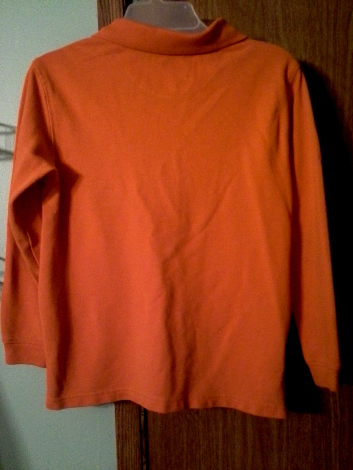 George boys long sleeve orange uniform shirts  size 8