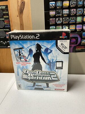 Sony Playstation PS2 Dance Dance Revolution: Supernova 2 New Sealed Mat And Game