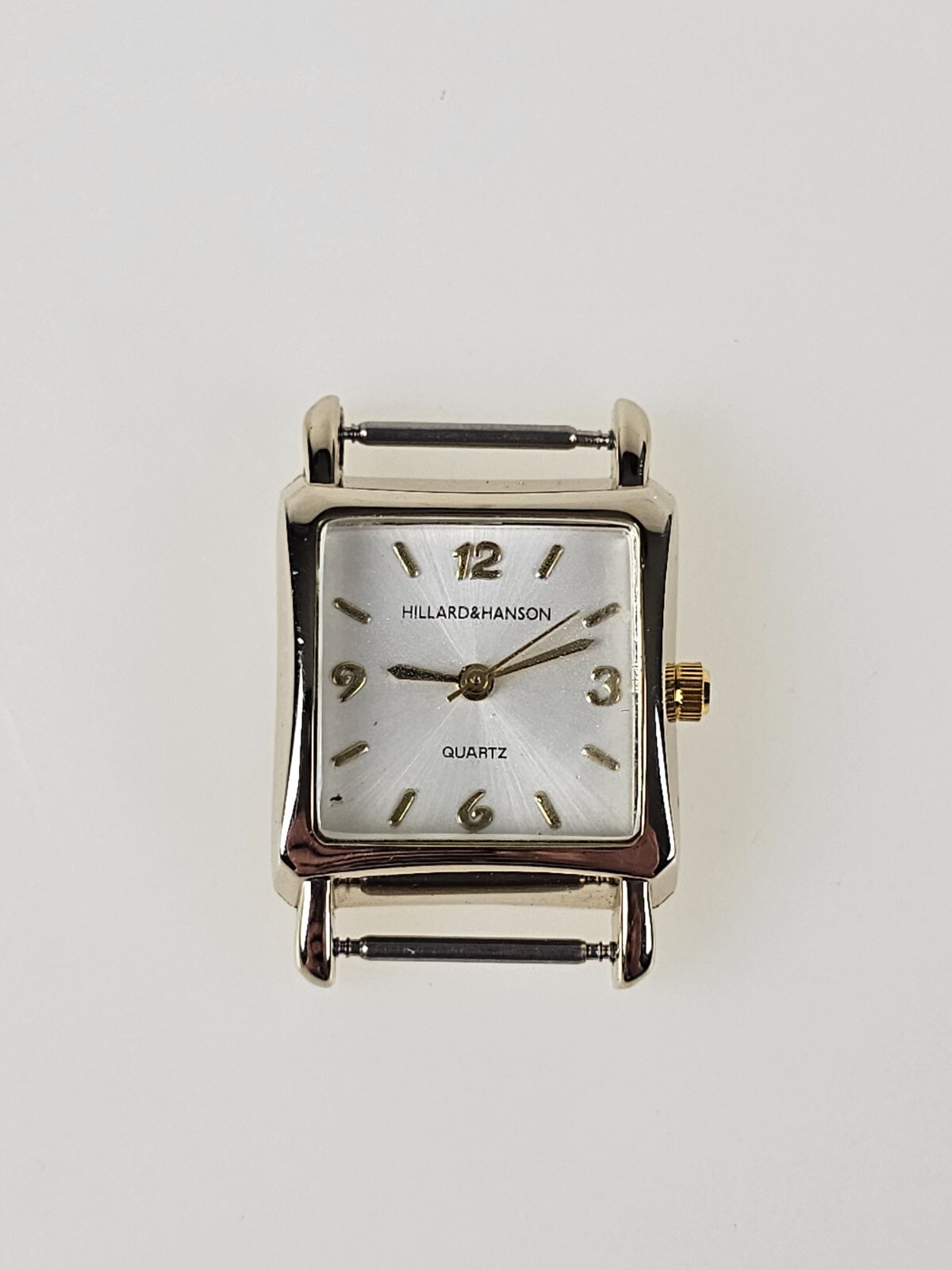 Hillard & Hanson 25104 Gold/Silver Tones Wrist Watch Works