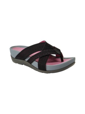 

Женские розовые шлепанцы на платформе BARETRAPS 1/2 дюйма Agatha на танкетке 7,5 м, Розовый, BT27016