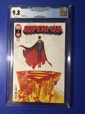 Superman Son of Kal El #2 CGC 9.8 1ST PRINT APPEARANCE Jay Nakamura COMICS 2021