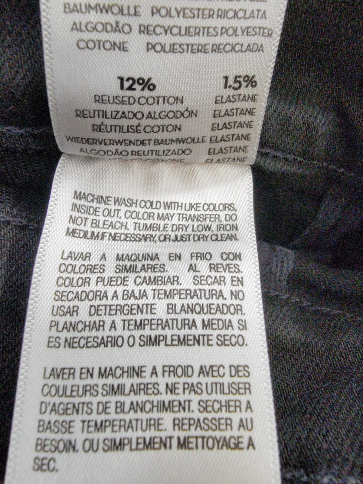 MOTHER The Patch Pocket Insider High Rise Jeans Women's 33 Pitch Button Closure~ - Picture 17 of 19