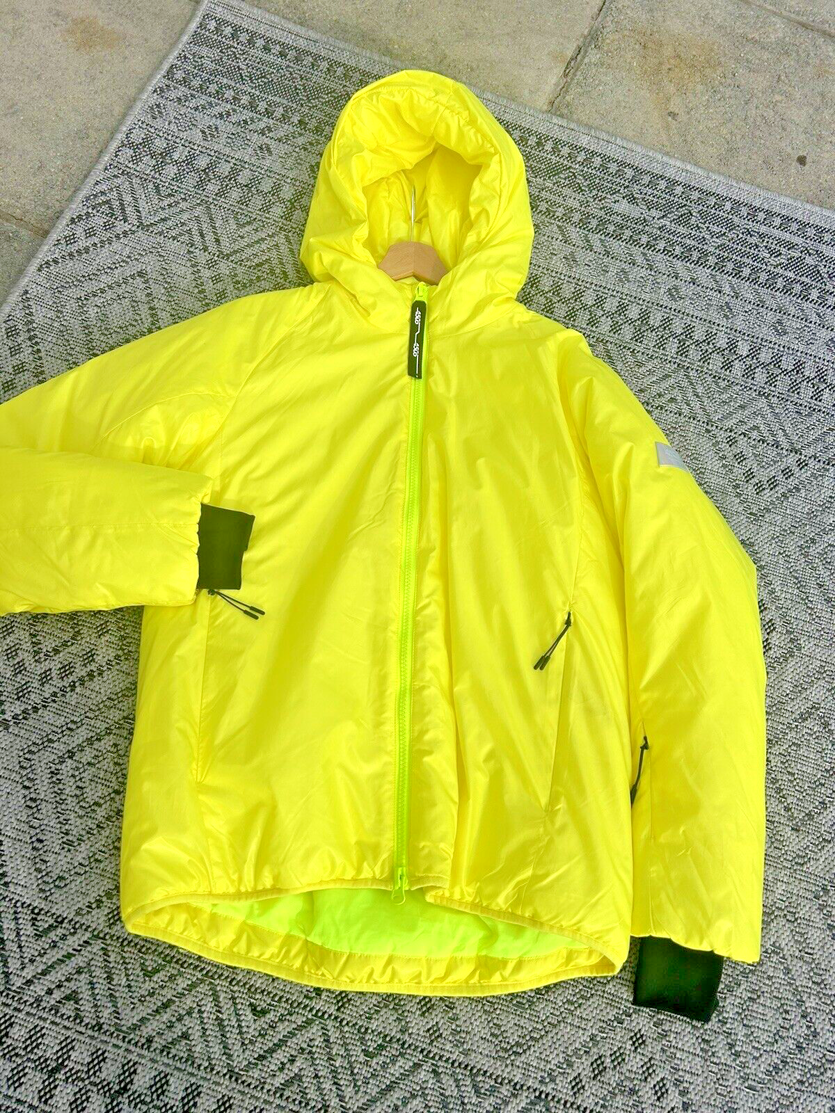 MENS ASOS 4505 SNOW SKI JACKET ACID YELLOW SIZE M eBay