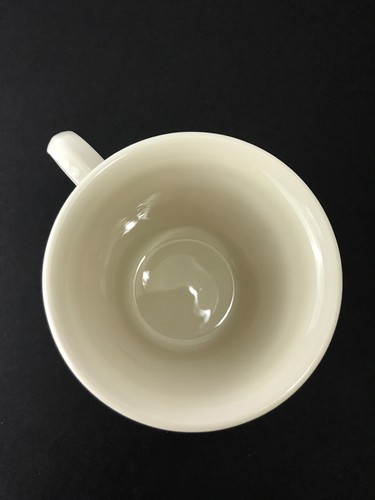 Lenox Casual Elegance Coffee Mug Cup Ivory White Cream 3 7/8